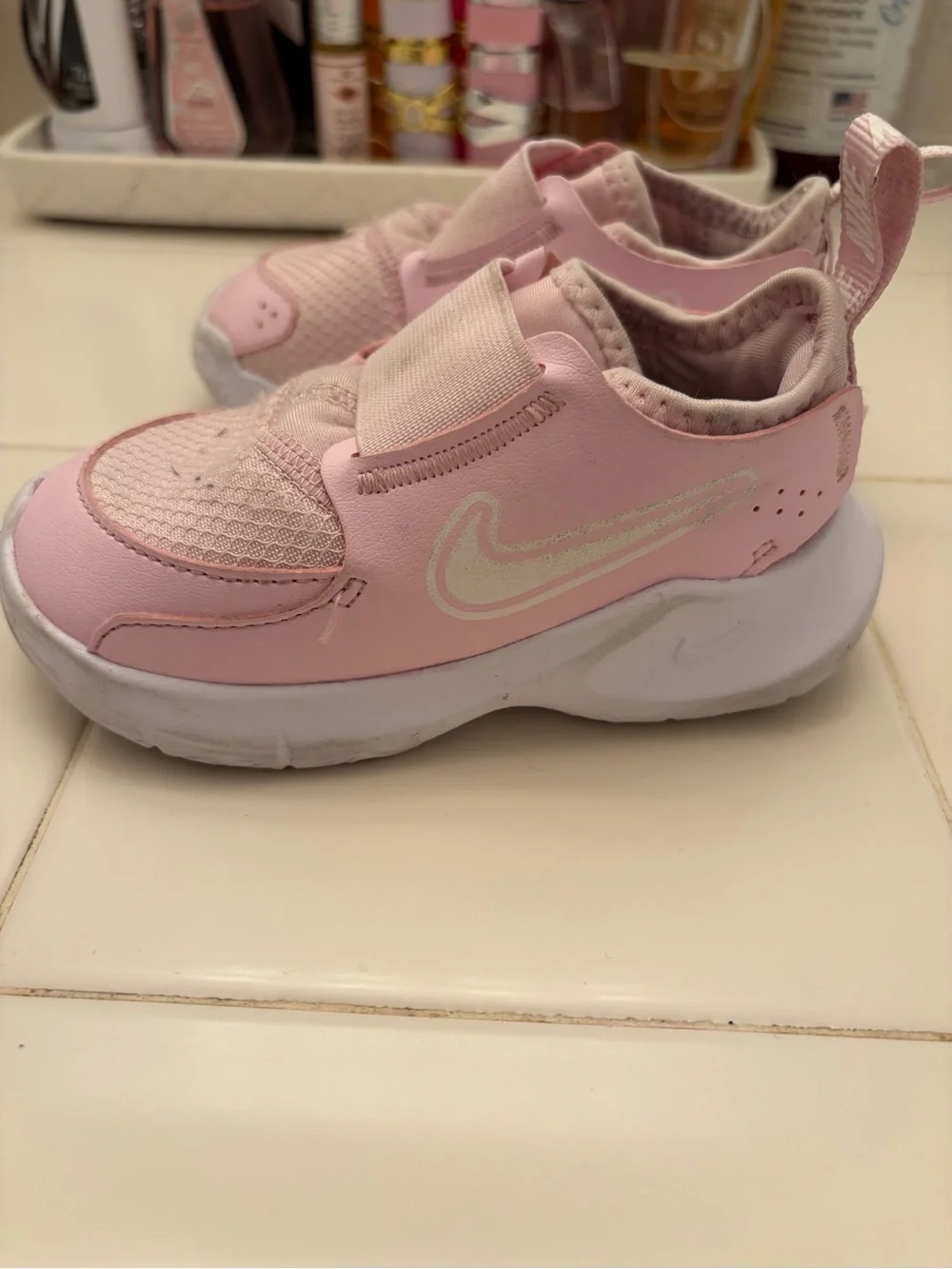Nike Kids' Pink Slip-On Sneaker